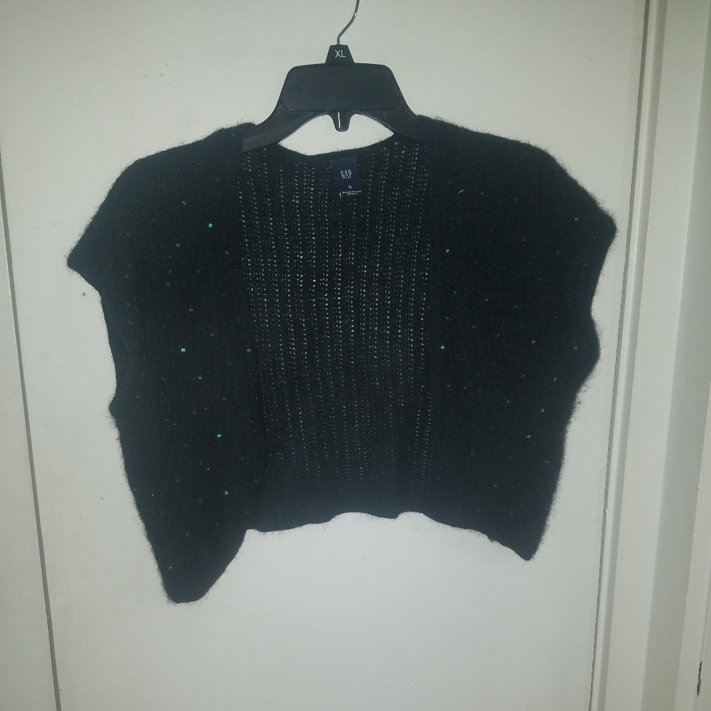 Black cardigan